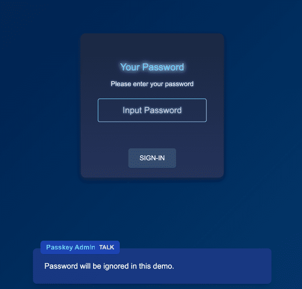 password